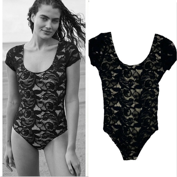 Nightcap Victorian Black Bodysuit - Picture 1 of 10